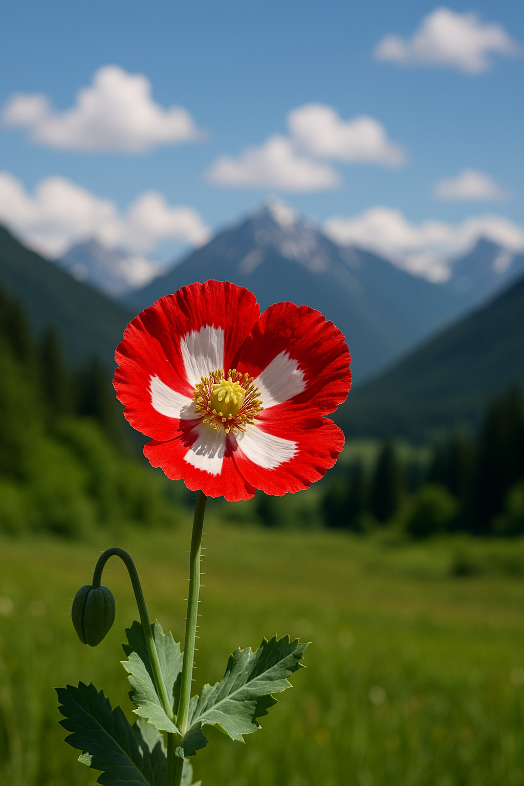 Danish flag - Papaver somniferum (100 Seeds)