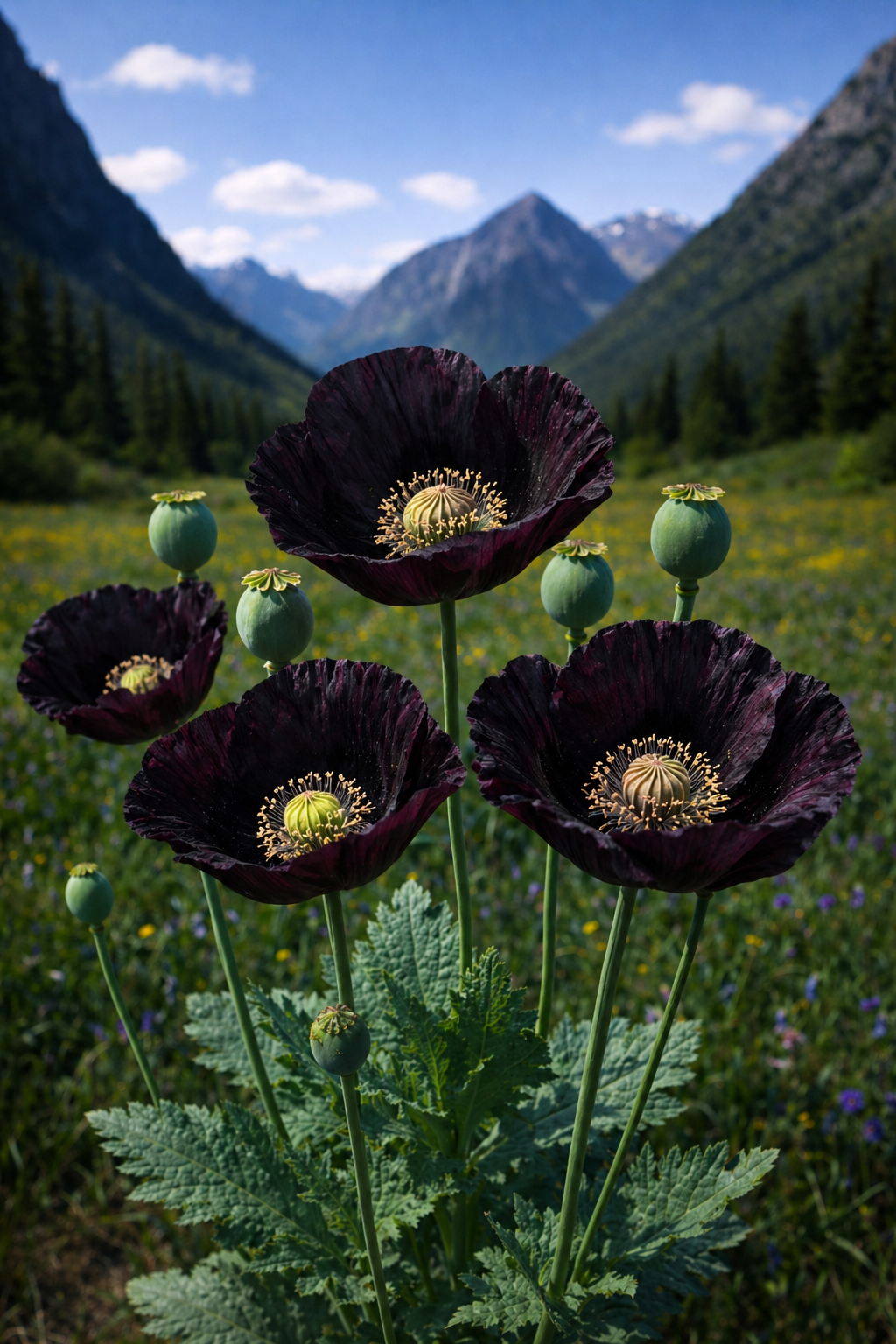 Black - Papaver somniferum (100 Seeds)