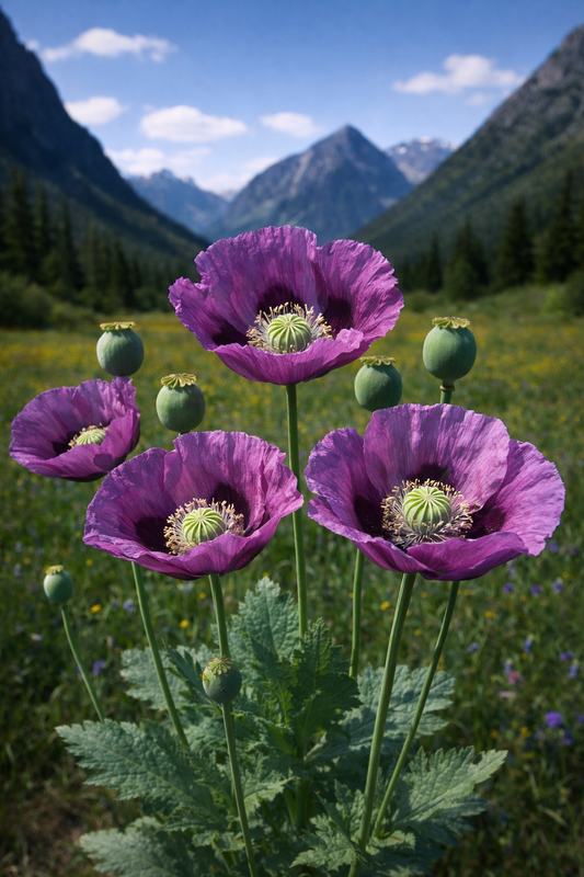Oregon Purple - Papaver somniferum (100 Seeds)