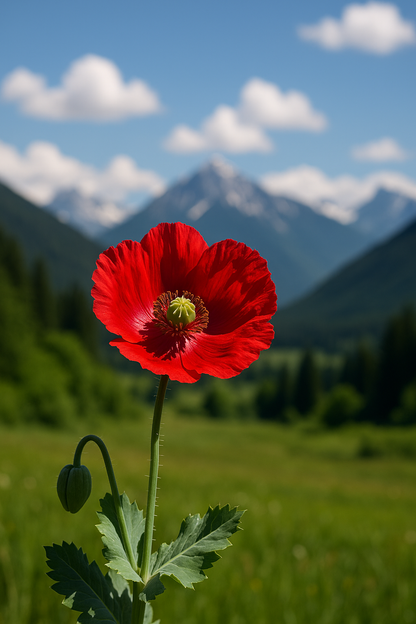 Turkish Red - Papaver somniferum (100 Seeds)